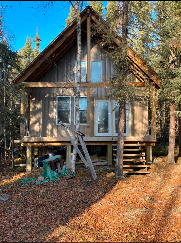 Lakefront Remote Cabin: Eden Lake, mb Hwy 391 $60,000 in Houses for Sale in Thompson