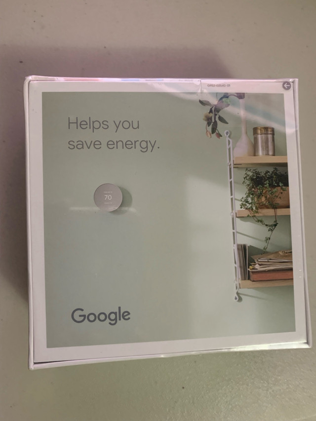 Google Nest Thermostat brand new in sealed box in General Electronics in Oshawa / Durham Region - Image 2
