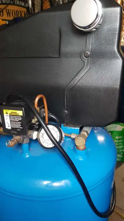 Mastercraft 20-Gallon Oil-Free Portable Vertical Air Compressor, View more