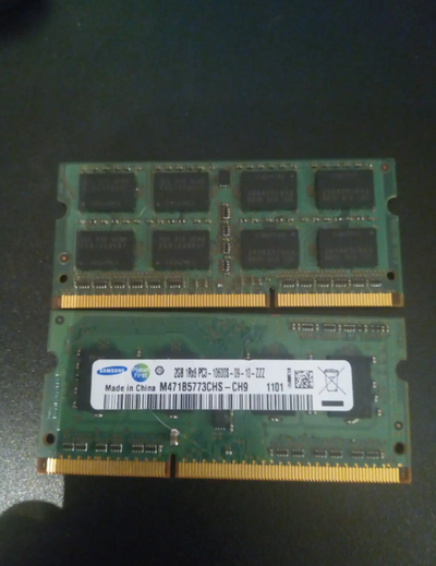 Samsung DDR3 Laptop RAM Lot – 4GB (2x2GB) PC3-10600S 1333MHz, View more