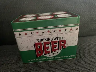 Cooking With Beer - New Recipe Tin, View more