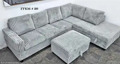 Cordouray sectional sofa, View more