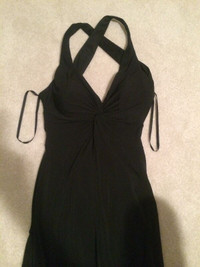 Long black dress perfect for formals - new with tag