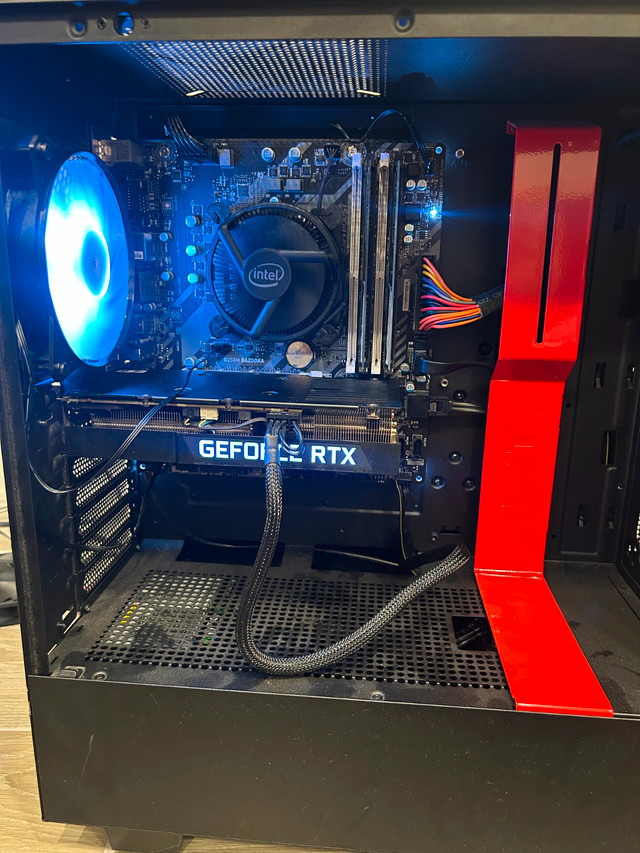 PC Gaming ( RTX 3060ti, i5 7400, 16GB DDR4) dans Ordinateurs de bureau  à Ville de Montréal - Image 2
