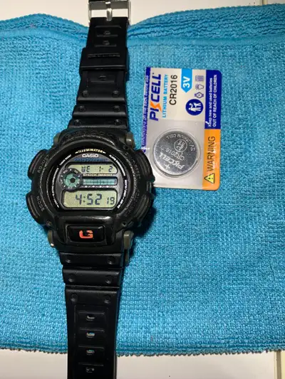 Casio Men's Digital GShock Watch DW9 New Battery https://www.facebook.com/marketplace/you/selling Mo...
