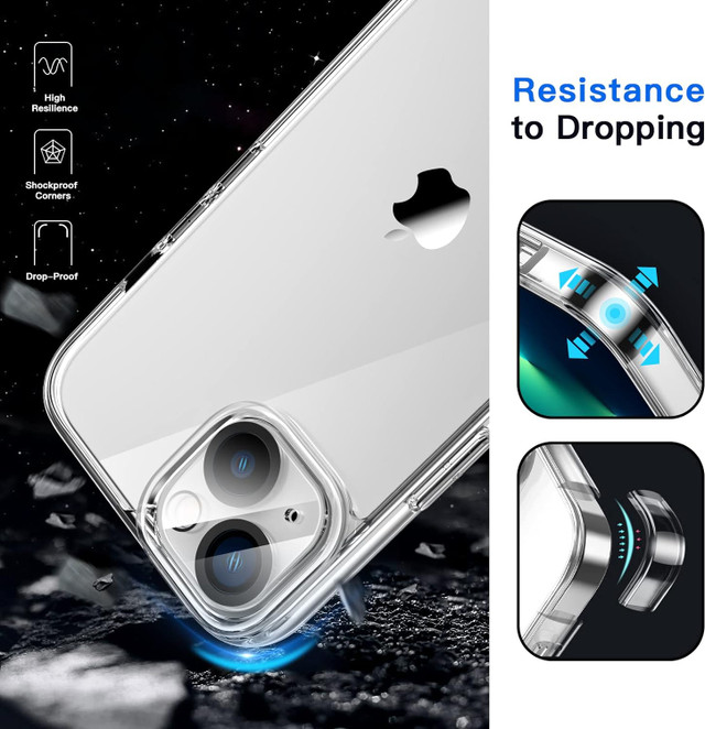JETECH Case for iPhone 12/13 Mini dans Accessoires pour cellulaires  à Ouest de l’Île - Image 4