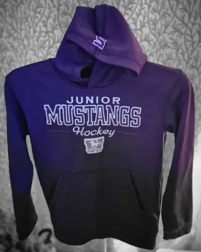 Junior Mustangs hockey hoodie womans size 12, View more