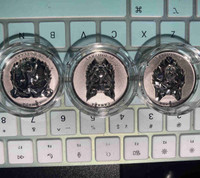 2019/20 Multifaceted Animal Head High Relief Coins