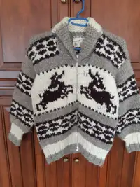 Genuine Cowichan Wool Sweater