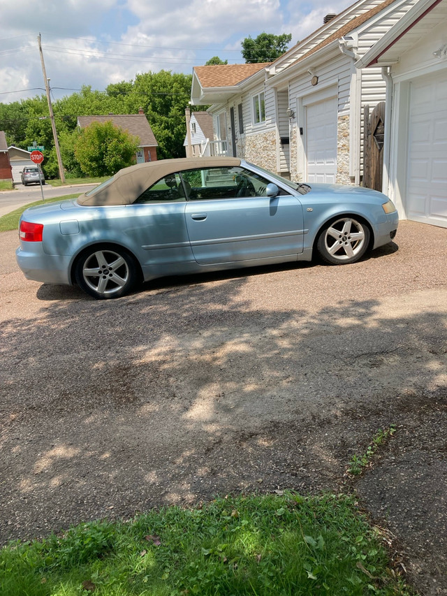 Audi convertible in Cars & Trucks in Ottawa