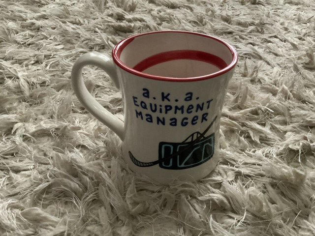 HOCKEY MOM AKA Equipment Manager MUG BY LORRIE VEASEY in Kitchen & Dining Wares in City of Toronto - Image 2