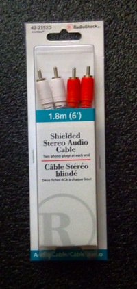 Shielded Stereo Audio Cable