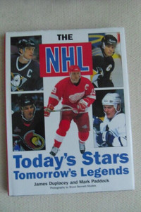 THE NHL-Today's Stars-Tommorow's Legends Hardcover Book.