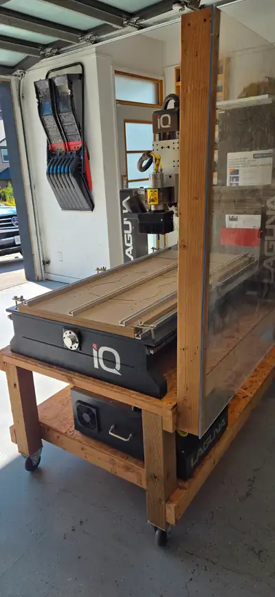 I have for sale a 2020 Laguna IQ CNC with a 24x48 Cutting surface and 10inch gantry. Also included a...