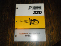 Pioneer Partner 330 Chain Saw  Service Manual
