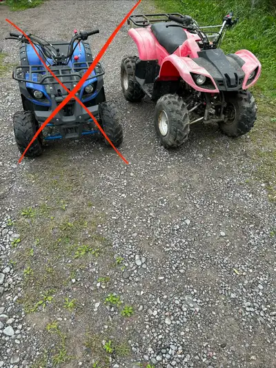 Adult / Teen Baja Wilderness Trail 90cc Running and Driving automatic, ATV New Battery, Tires hold a...