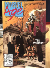 Marvel Age #115 Newsstand High Grade "Rise of the Midnight Sons"