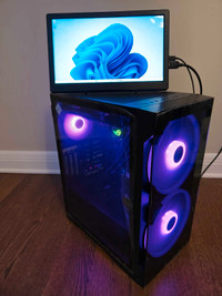 ROG Water-cooled Gaming PC (Ryzen 5600G + B450)