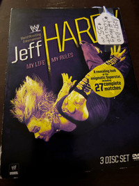 Jeff Hardy DVD 3 Discs Set WWE WWF My Life My Rules Booth 276