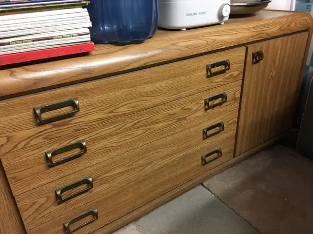 LARGE BROWN DRESSER $220 - Pickering  in Dressers & Wardrobes in City of Toronto - Image 9
