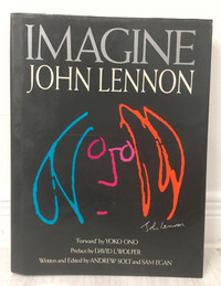 IMAGINE JOHN LENNON, FIRST EDITION HARDCOVER book