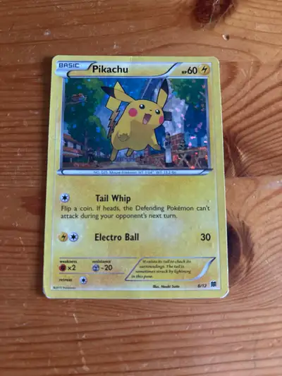 Pikachu Holo Mcdonalds Pokemon Card, View more