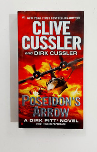 Roman - Clive Cussler -POSEIDON'S ARROW -Anglais -Livre de poche