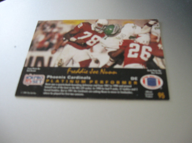 Freddie Joe Nunn 1991 Pro Set NFL Card Phoenix Cardinals in Arts & Collectibles in City of Halifax - Image 2