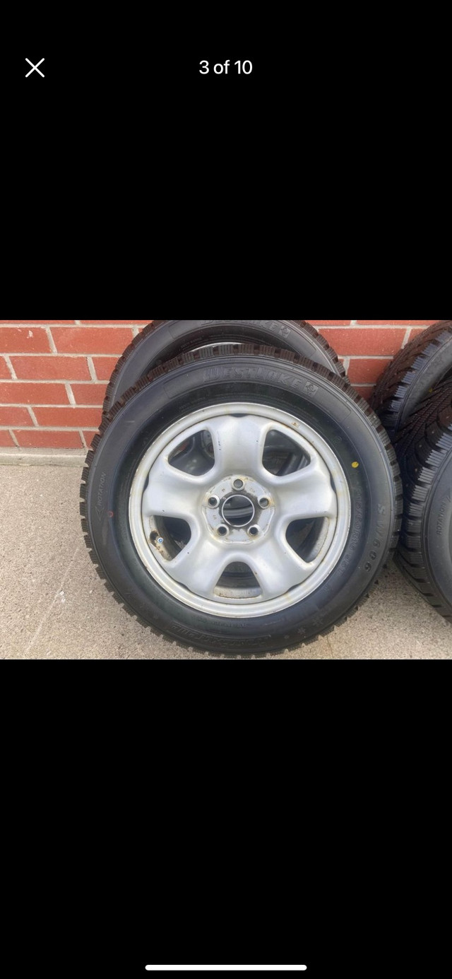 Set of 4 NEW WESTLAKE winter tires rims(215 60 16) pattern (5×11 in Tires & Rims in Oakville / Halton Region - Image 2
