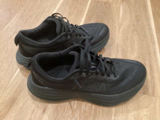 HOKA Bondi 8 All Black Men’s Shoes Size 10.5 in Men's Shoes in Kingston