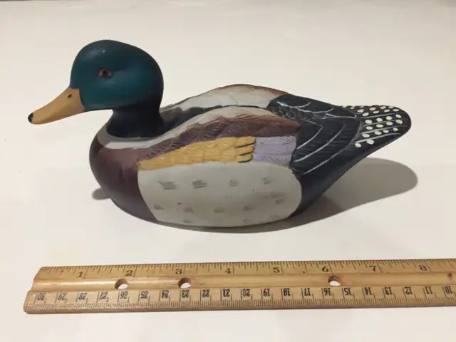 Mallard Duck Ceramic in Arts & Collectibles in Markham / York Region - Image 3