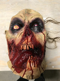 Halloween zombie costume mask