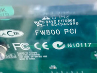 LaCie  FireWire 800 PCI card