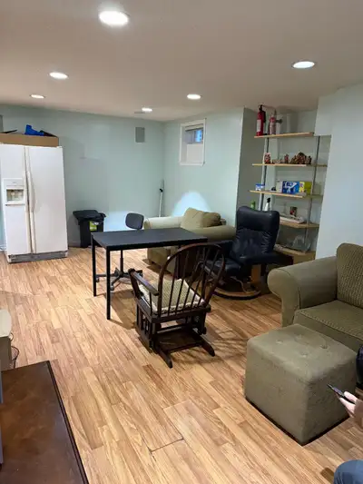 Shared furnished room in basement rental for male. Rent includes all utilities. Room available immed...