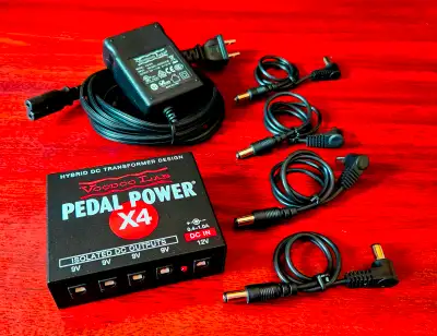 Voodoo Labs X4 Pedal Board Power Supply, View more