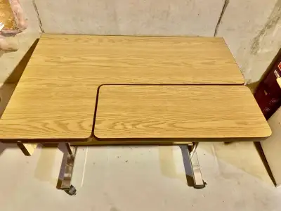 A minimalistic desk for sale., View more