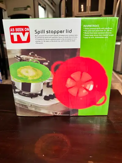 Spill stopper lids, View more