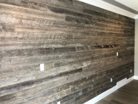 Grey Barn Board for Feature Walls / Accent Walls