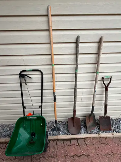 Household items. Tools. Vinyl albums from country to Christmas music. Knickknacks galore.