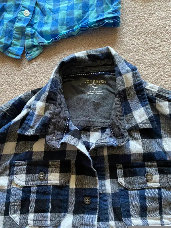 Stylish boy shirts on sale - 7-8T in Kids & Youth in St. Albert - Image 8