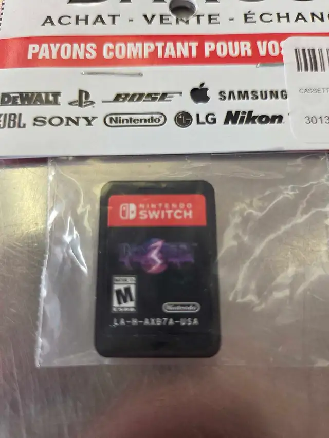 jeux de switch  in Nintendo Switch in City of Montréal - Image 3