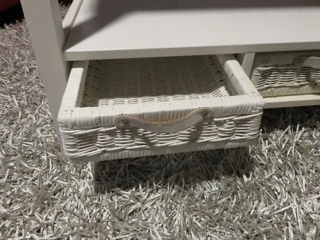 PRICE DROP - White Wood Coffee Table+Side Table w/3 drawers each in Coffee Tables in Mississauga / Peel Region - Image 10