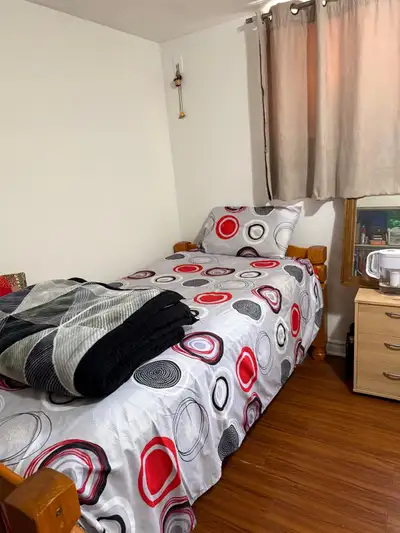 Only for female or girl Seeking a responsible and clean female roommate to share a spacious, bright...