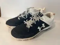 Under armour baseball cleats shoe (size8)