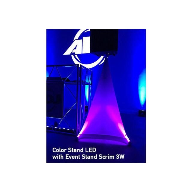 New American Audio Light Up LED Speaker Stands - priced to go in Performance & DJ Equipment in Oshawa / Durham Region - Image 4