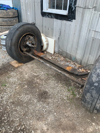 7000 lbs Menitor Axles  front /Rear 