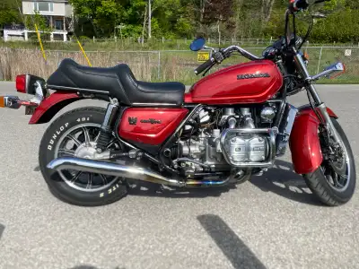 1983 Honda Goldwing GL1100 with a powerful 1100cc engine and well-maintained motorcycle. Older and w...