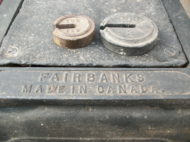 ANTIQUE FAIRBANKS WEIGH SCALE in Other in North Bay - Image 4