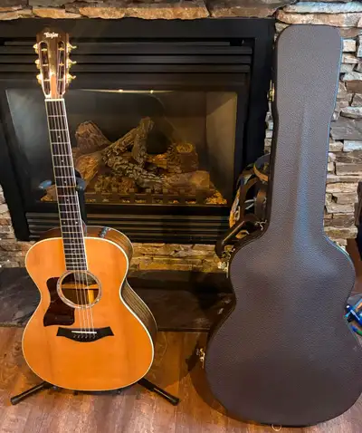 Left Handed 2011 Taylor Acoustic Guitar GC-7 Cedar Rosewood, View more