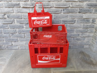 Coca Cola Coke Storage Crates Vintage